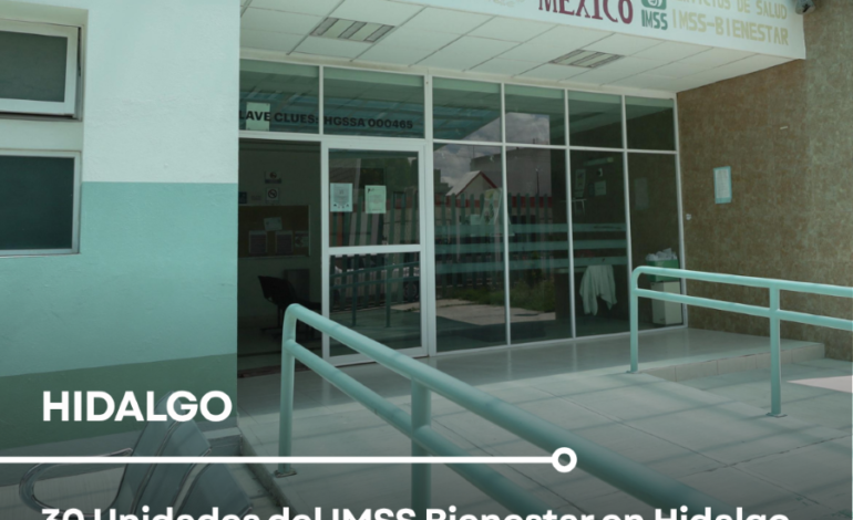30 Unidades del IMSS Bienestar en Hidalgo son acreditadas para otorgar Certificado Electrónico de Discapacidad