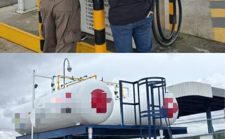 FGR Cateo Gasera de Actopan, Asegura 6 Mil Litros de Gas L.P., Dos Tanques Tipo Cisterna y Dinero en Efectivo