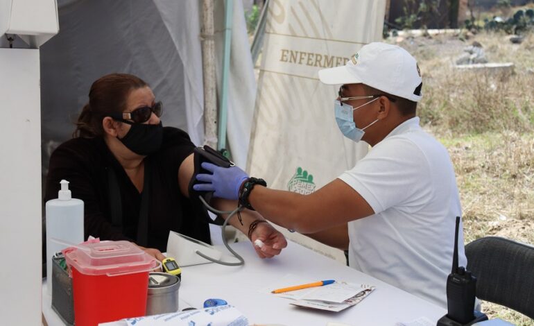 Gobierno de Hidalgo y Pemex acercan atención médica a comunidades impactadas por las lluvias