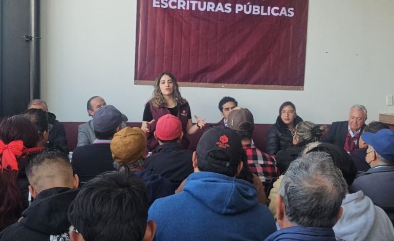 CEVI brinda certeza jurídica a familias de nueve municipios