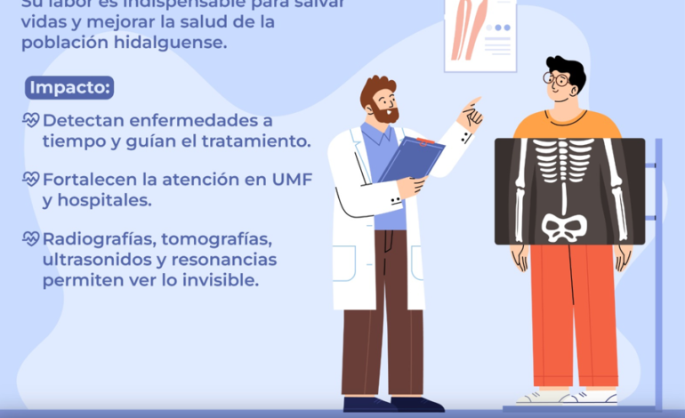 Destaca IMSS Hidalgo Labor de Profesionales en Día Mundial de la Radiología