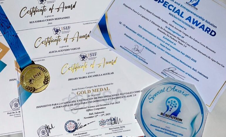 Estudiantes de la UPP Ganan Oro en Certamen Internacional de Ciencia