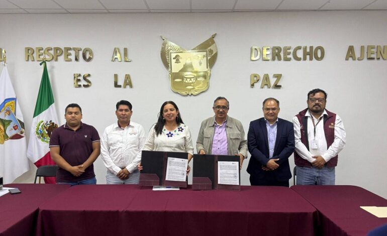 Firman convenio para actualizar Atlas de Riesgos de Tecozautla
