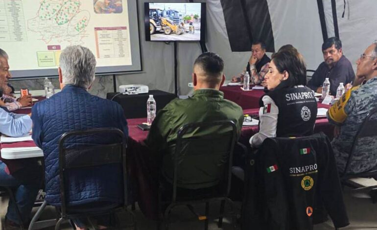 Gobierno de Hidalgo Coordina Acciones Con Instancias Federales Ante Pronóstico de Lluvias