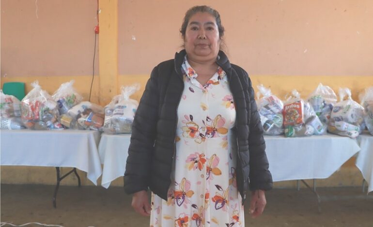 Habitante de Eloxochitlán Agradece Visita del Gobernador y Apoyos Recibidos Tras Las Lluvias