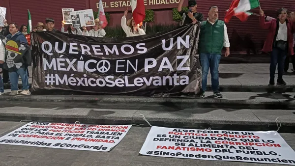 Marcha por la Paz, Marcha de la Generación Z.  en Pachuca