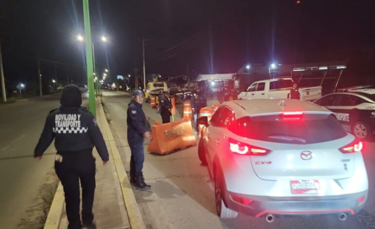 Movilidad y Transporte Estima Cerrar 2025 Con al Menos 20 Operativos del Programa Alcoholemia