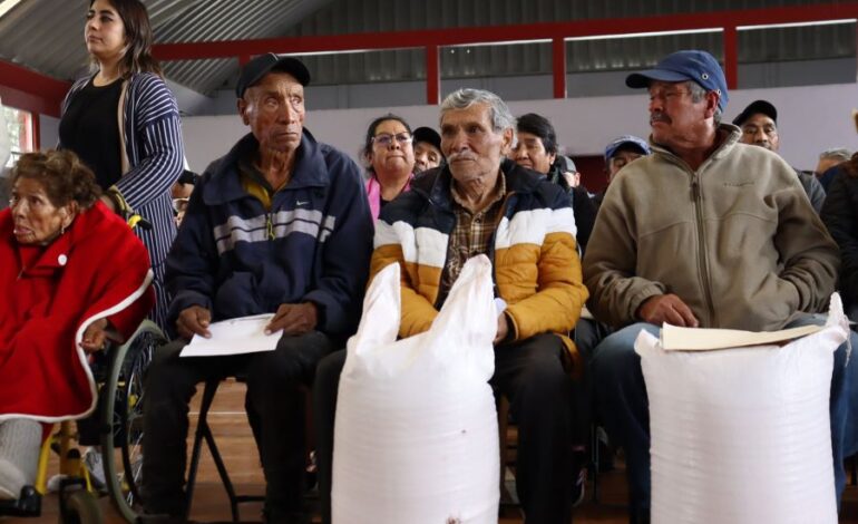 Zapotlán y Apan,  Reciben  Apoyos Para Fortalecer el Campo Hidalguense