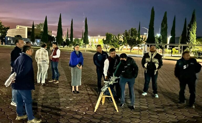 ITSOEH realiza su primera Jornada de Divulgación Científica “Ciencia bajo las Estrellas”