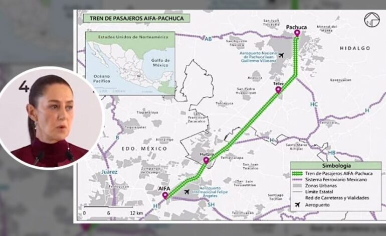 Presidenta Claudia Sheinbaum Destaca Que En Su Gobierno Se Harán Por Lo Menos 2 Mil 377 Km De Trenes Públicos