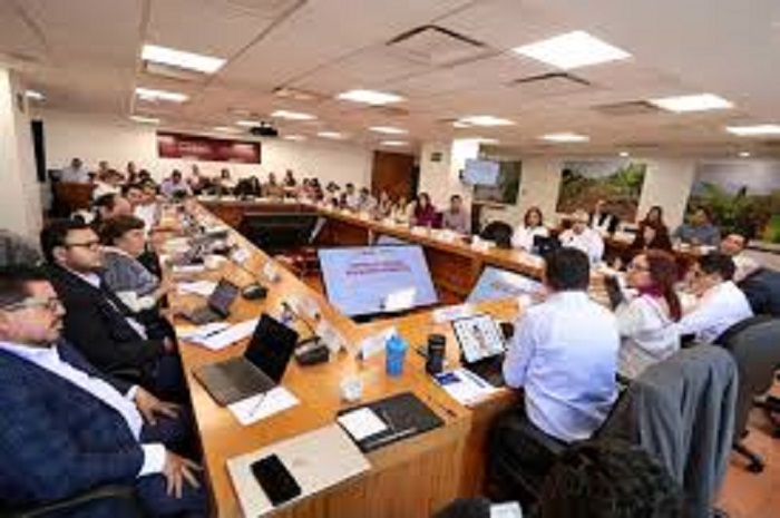 Reunión  en Hidalgo de Directores Regionales, enlaces y coordinadores de todos los Programas Prioritarios para el Bienestar con la Secretaria de Bienestar, Leticia Ramírez Amaya