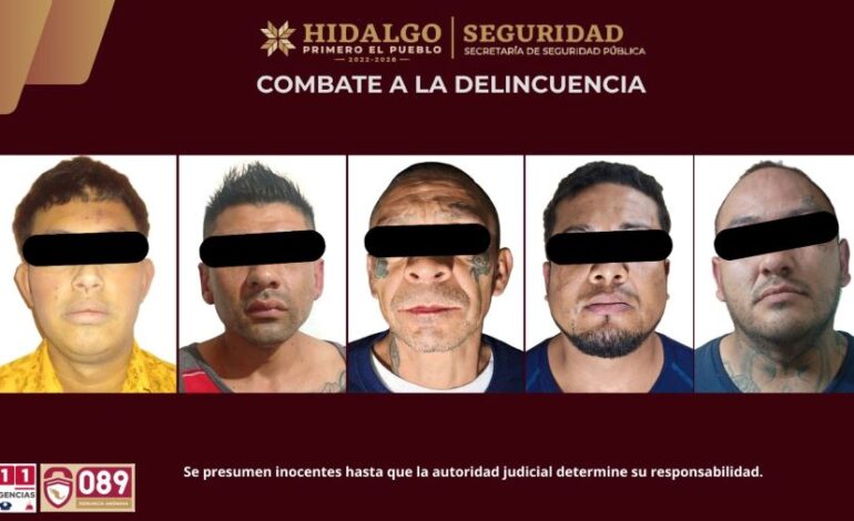 Asegura SSPH más de mil 800 dosis de droga tras cateo en Mineral de la Reforma