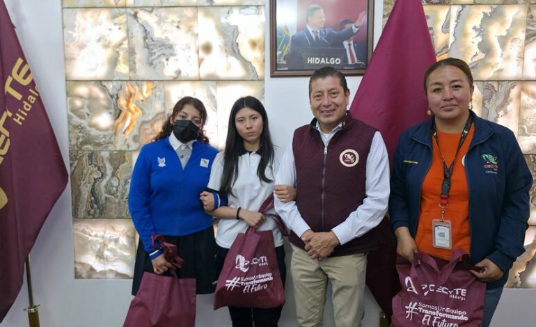 CECyTE Hidalgo, primer lugar en Premio Nacional Juvenil del Agua