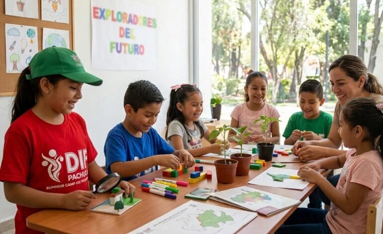 El Sistema DIF Pachuca Abre Inscripciones para el Curso de Verano “Exploradores del Futuro”.