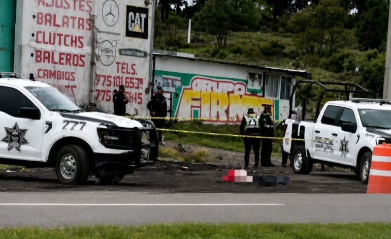 Hallan Hombre Ejecutado y Maniatado en la México-Tuxpan