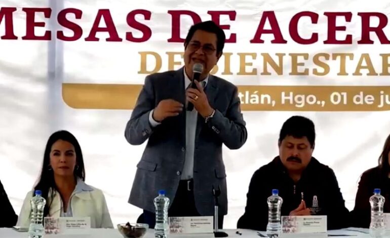 Secretaría de Gobierno abre diálogo en Acaxochitlán con las Mesas de Acercamiento de Bienestar y Paz