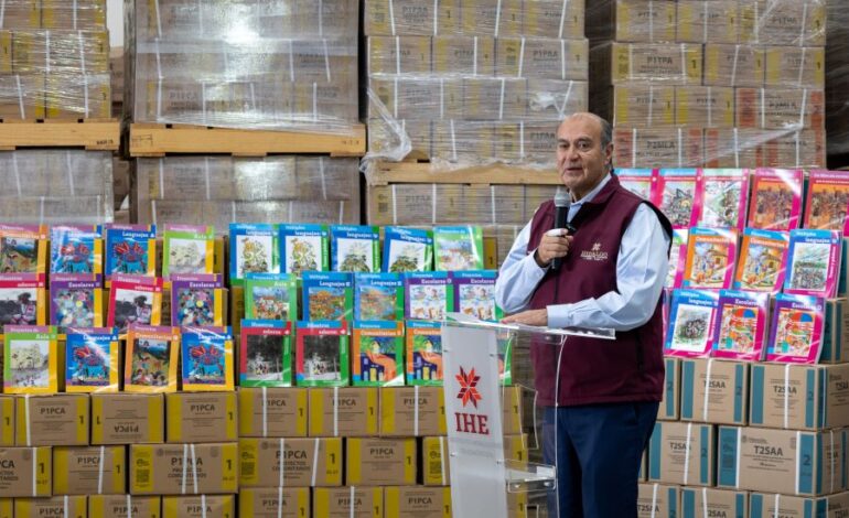 Arranca Distribución de Más de 3.7 Millones de Libros de Texto Gratuitos en Hidalgo