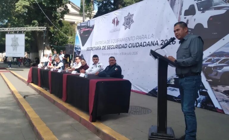 Refuerzan la Seguridad en Tulancingo, Entregan Patrullas y C2 Móvil