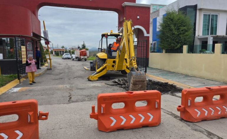 SIPDUS Pavimenta Con Concreto Hidráulico el Acceso a Rancho La Colonia Para Prevenir Inundaciones
